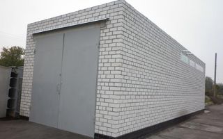 Как построить гараж из кирпича своими руками