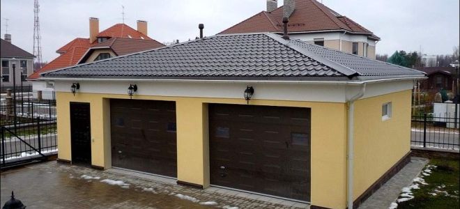 Выбор качественного и недорогого материала для крыши гаража